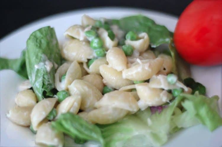 A plate of food, with Salad and Recipes