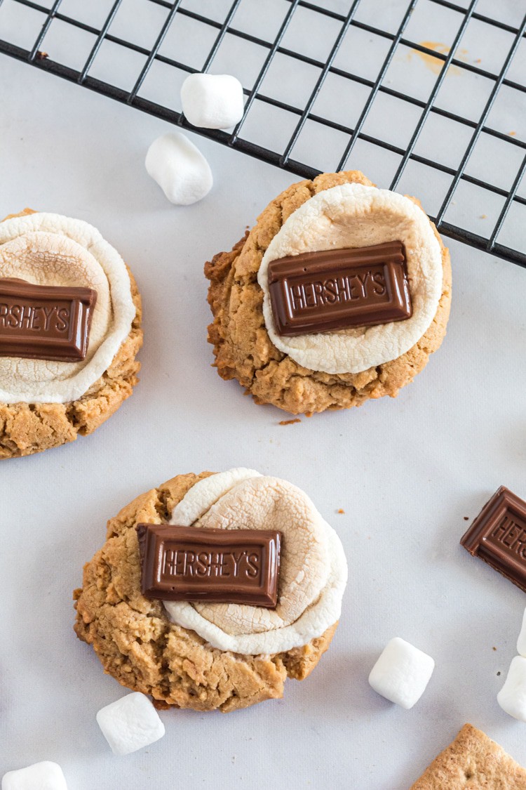 S'mores Cookies colling off