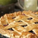 Homemade pie crust