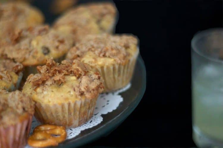 muffins on a stand