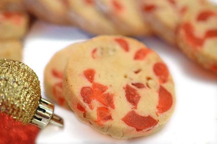 Cherry Christmas Cookies - Filled with Holiday Love.