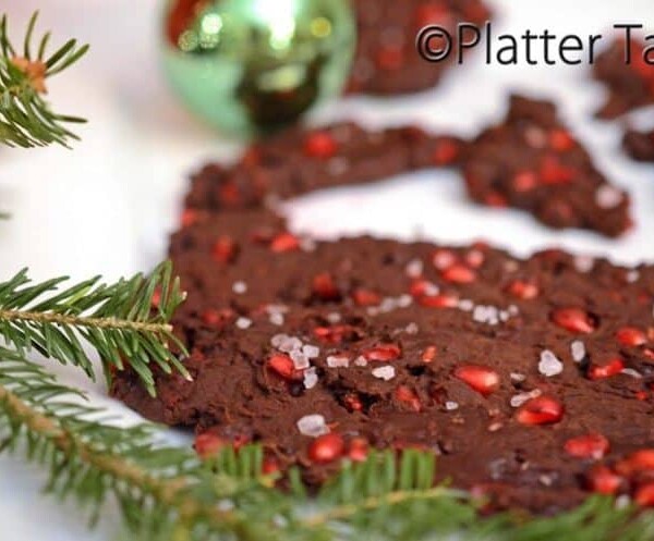 chocolate pomegranate bark