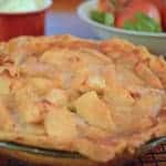Open Face Apple Pie Recipe form Platter Talk