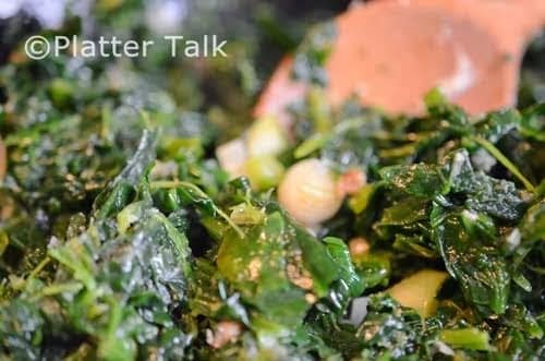 A close-up of food, with Spanakopita.