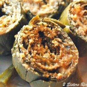 Garlic Stuffed Artichokes Recipe