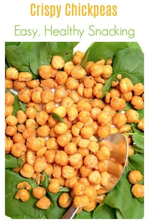 crispy chickpeas with kale