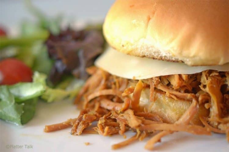 a hot turkey lime sandwich
