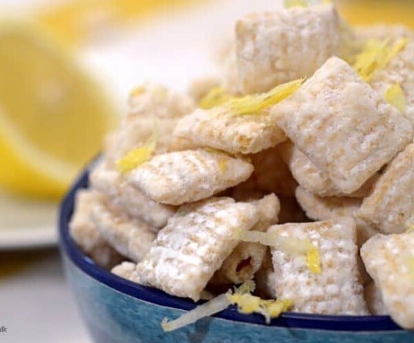 A close up of a bowl of snacks.