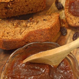 Some apple butter Bread.