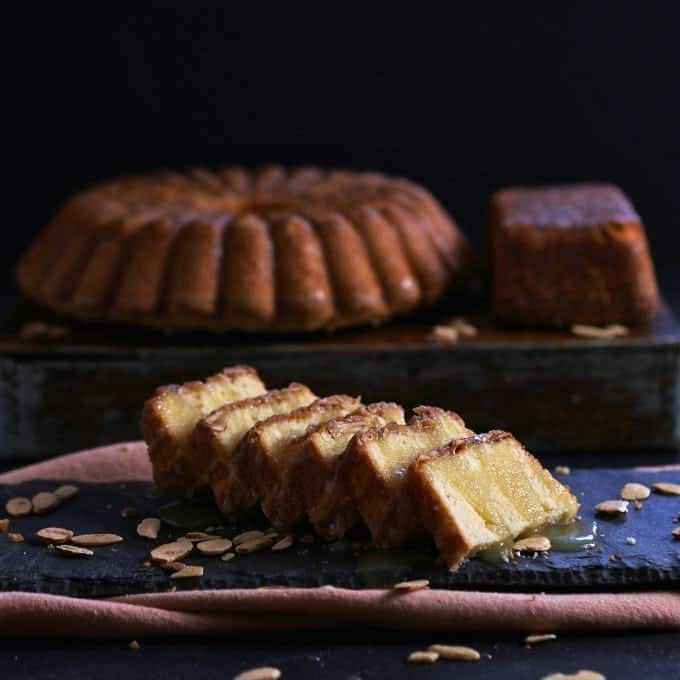 Cake with Amaretto