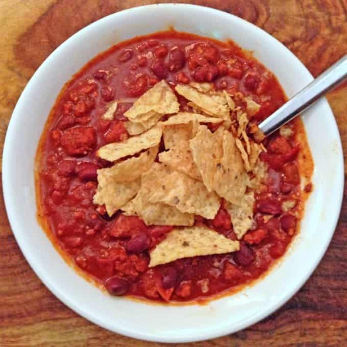 Chorizo Chili - Platter Talk