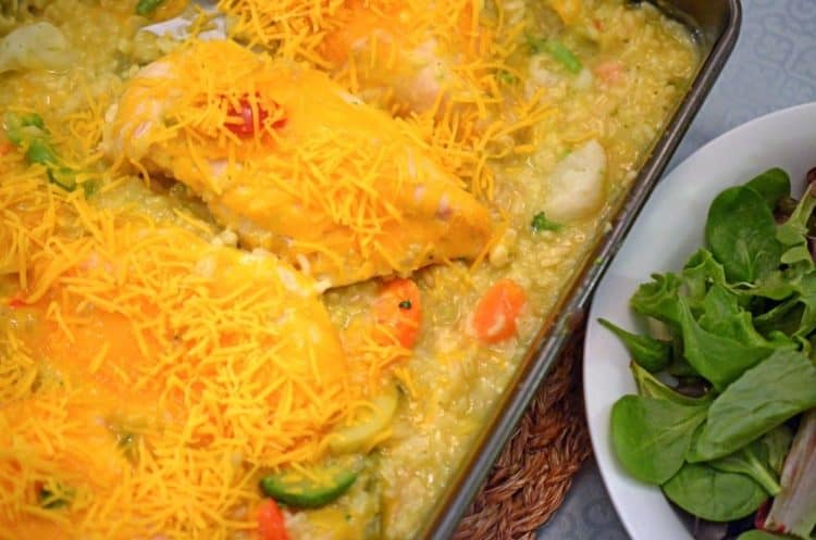 Campbell's Chicken and Rice Casserole - Platter Talk