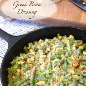 Green Bean Dressing Casserole from Platter Talk