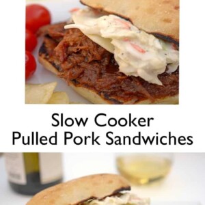 Slow Cooker Pulled Pork Sandwiches from Platter Talk