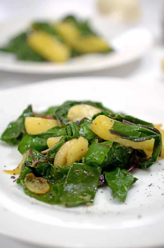 Blitva (Swiss Chard and Potatoes)