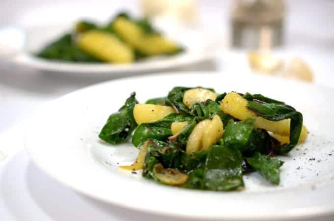 Blitva (Swiss Chard and Potatoes)