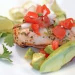Cilantro-Lime Grilled Chicken with Avocado Salsa