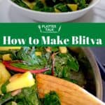 A pan of blitva