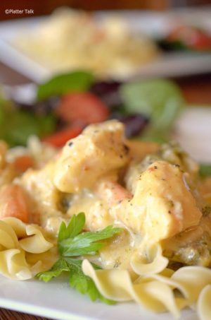 Slow Cooker Creamy Chicken from Platter Talk