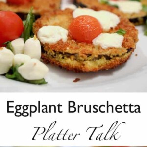 Eggplatnt Bruschetta