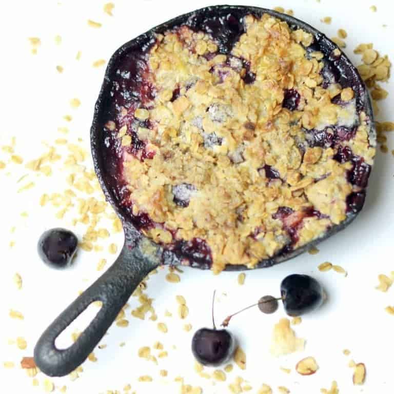 OvenBaked Stone Fruit Crisp Platter Talk