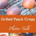 Grilled Peach Crisps