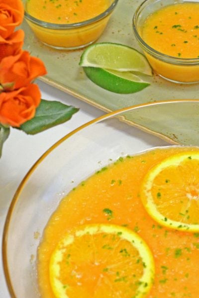 Chilled Cantaloupe Soup