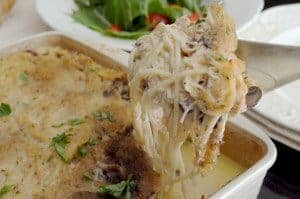 Easy Chicken Tetrazzni Recipe