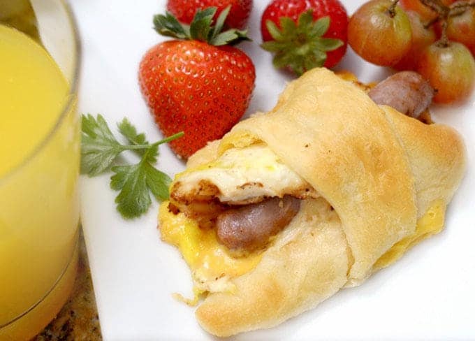 Johnsonville Back to School Breakfast Croisausages