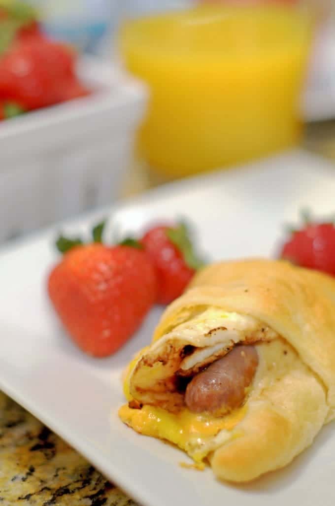 Johnsonville Back to School Breakfast Croisausages