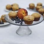 Blueberries and Peaches on Platter Talk