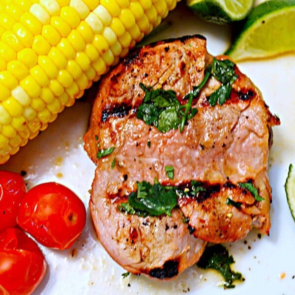 pork tenderloin on a plate