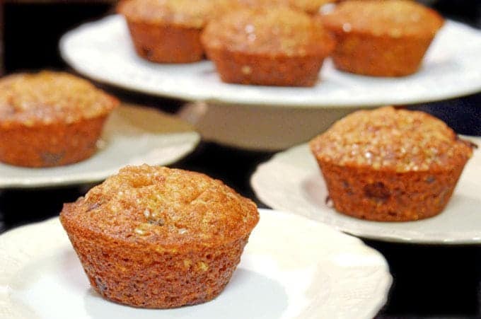 Banana Chocolate Chip Muffins from Platter Talk