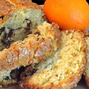 A close up of food, with bread