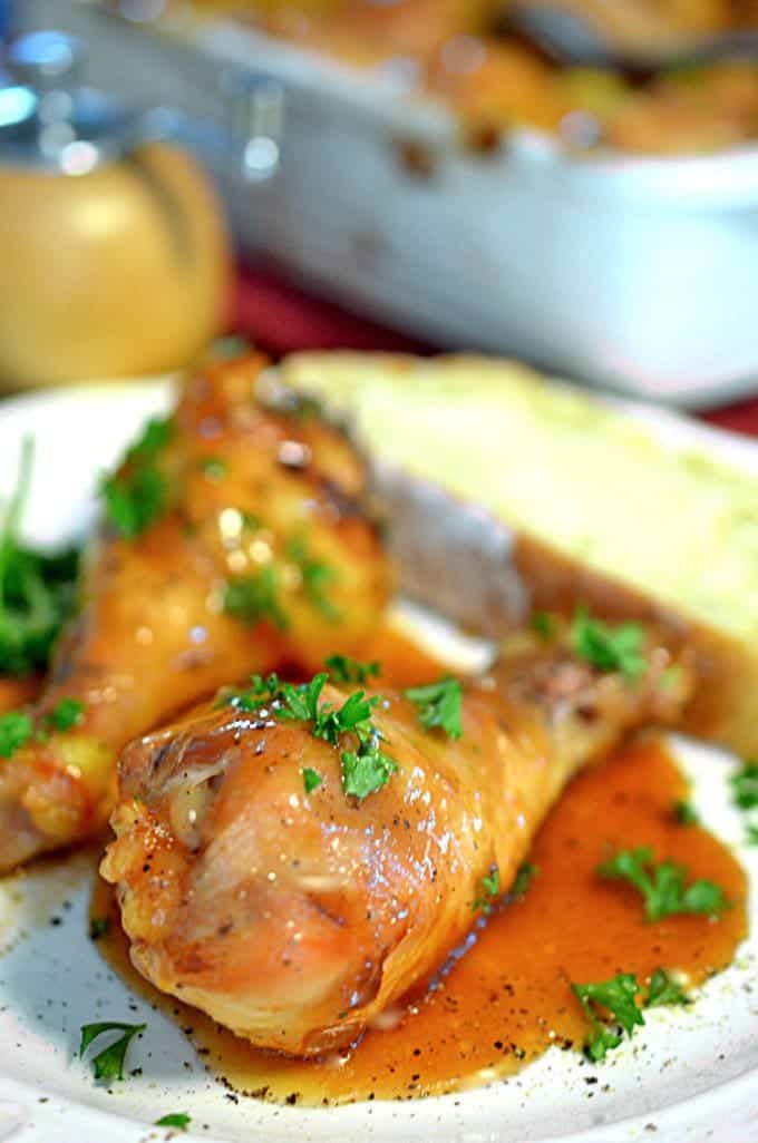 A close up of a plate of food