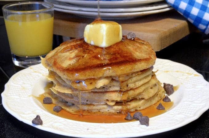 Whole Wheat Buttermilk Pancakes Recipe from Platter Talk