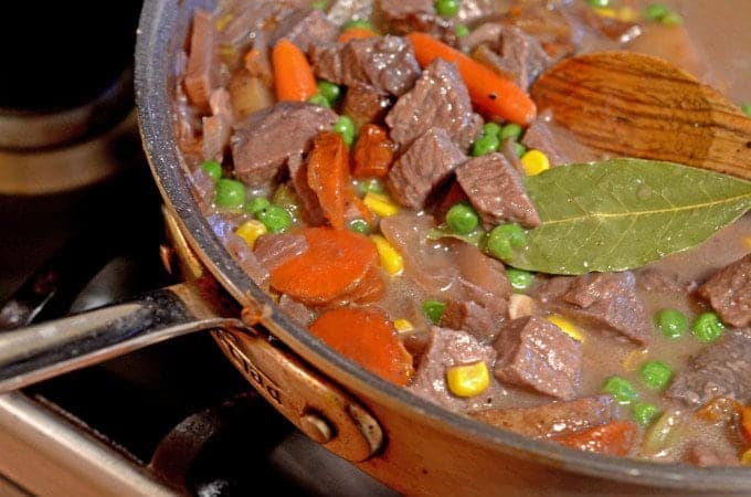 Prime Rib Phyllo Pot Pie Recipe from Platter Talk