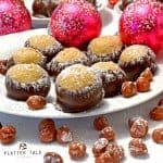 Hazelnut Buckeye Holiday Treats from Platter Talk