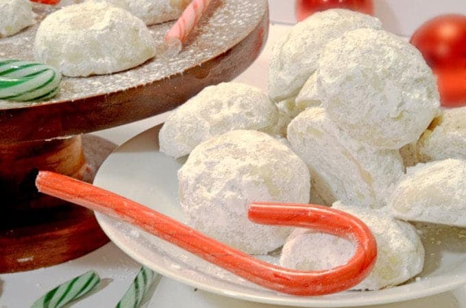 Snowball Christmas Cookies Recipe from Platter Talk