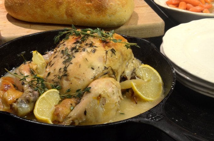 chicken with lemon and herbs