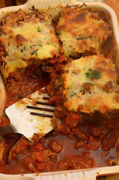 Baked Eggplant Parmesan Recipe from Platter Talk