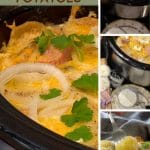 steps to make crockpot scalloped potatoes.