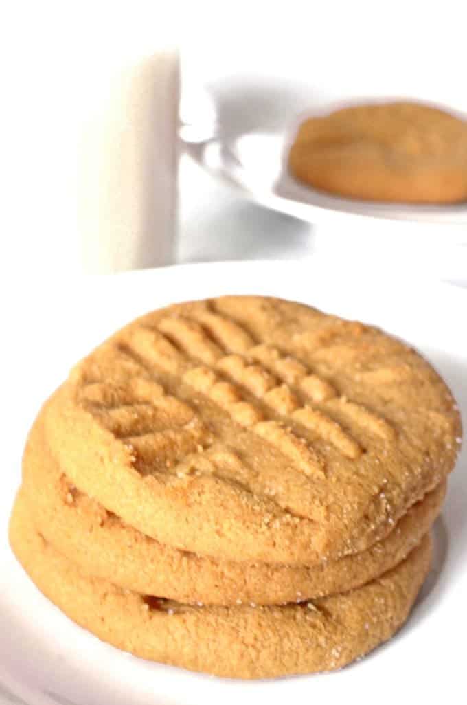3 Ingredient Peanut Butter Cookies are a favorite recipe among our food blog readers.