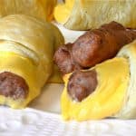 Sausage & Cheese Breakfast Roll Ups Reciope from Platter Talk