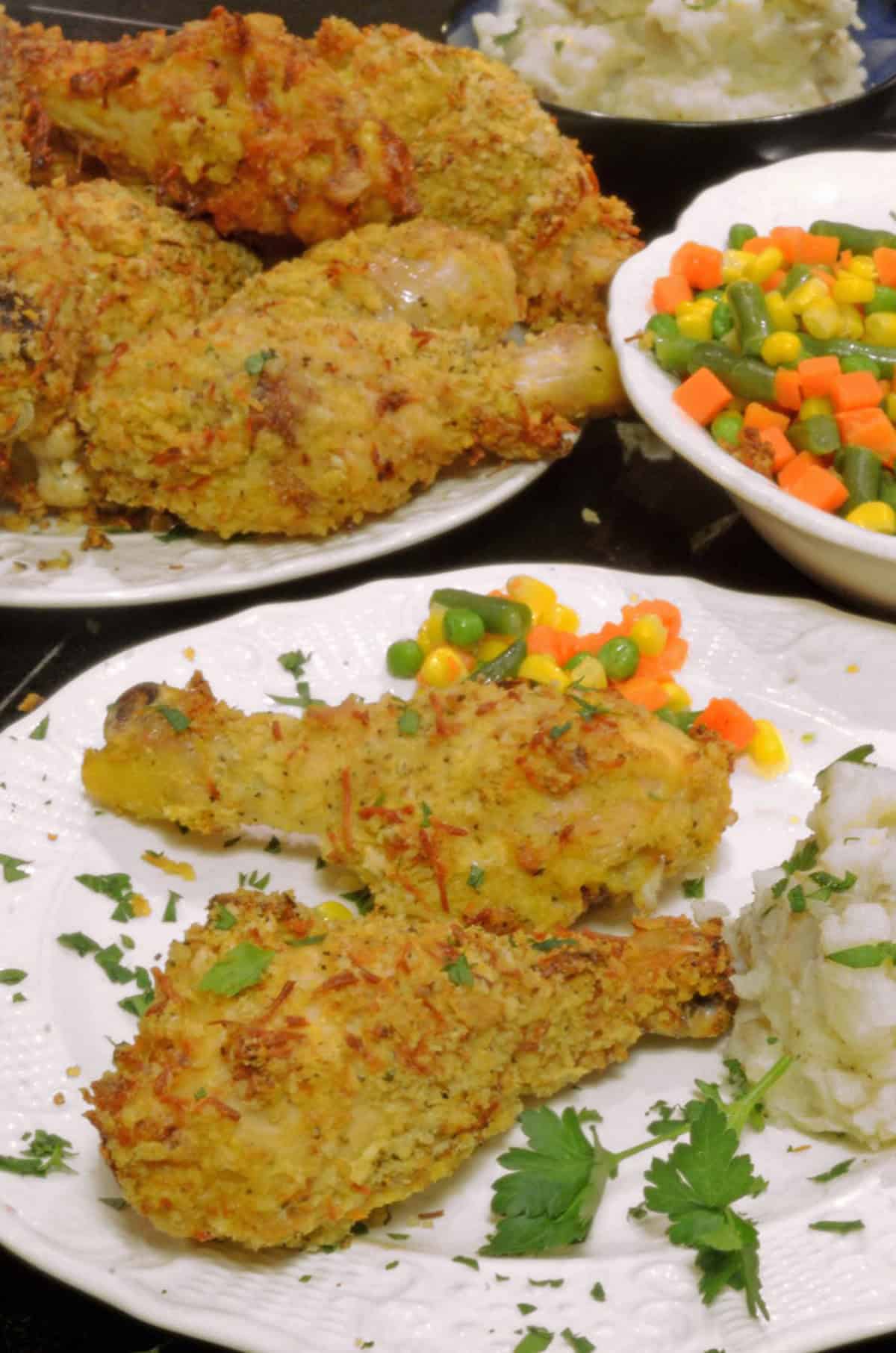 A big chicken dinner.