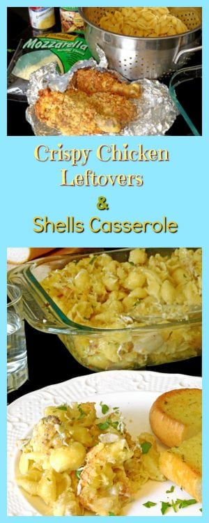 The real purpose of this leftover chicken recipe is to show that you can use almost any leftover chicken or turkey and achieve a similar and great tasting result. It’s not only good tasting and convenient, it’s darn affordable too.