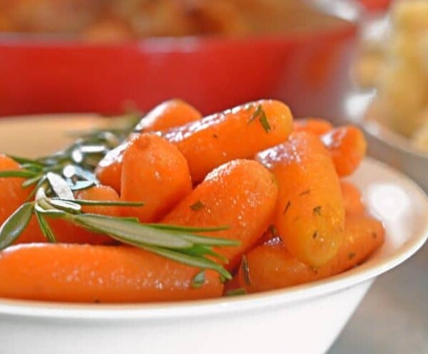A bowl of carrots