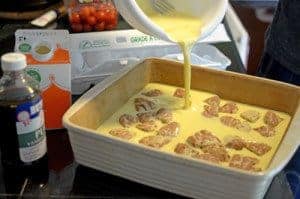Cinnaomon Roll Breakfast Egg Bake Recipe from Platter Talk