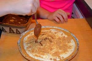 Easy No Bake S'more Cheesecake Pie Recipe from Platter Talk