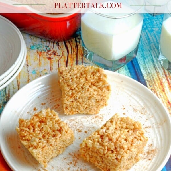 dessert bars on a plate